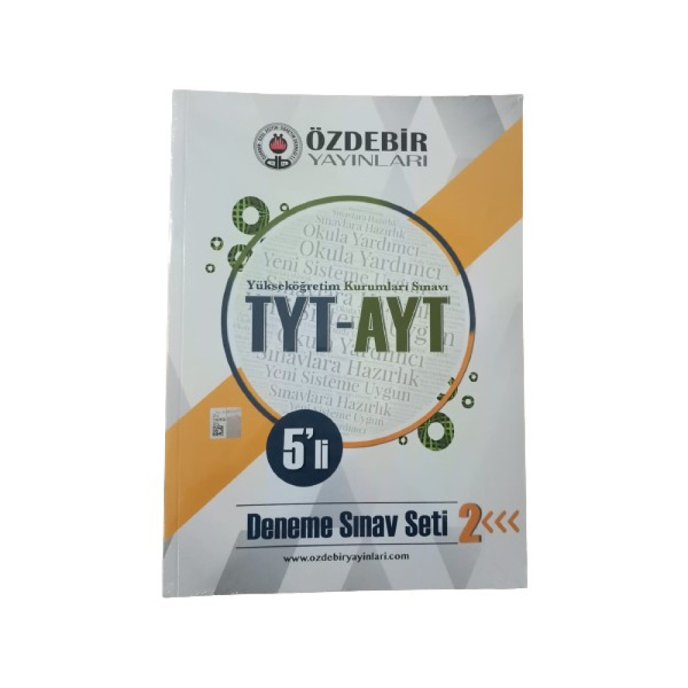 Özdebir Yayınları TYT-AYT 5'li Deneme Sınav Seti 2 Temel Yeterlilik Testi (TYT) Fiyatı