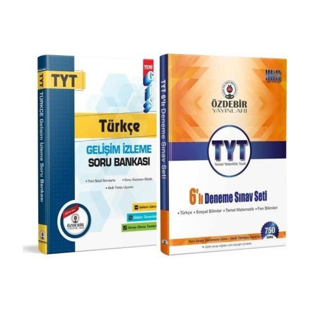 Özdebir Yayınları TYT Türkçe Yeni Nesil Soru Bankası + 6 Lı Deneme Tüm Dersler Fiyatı