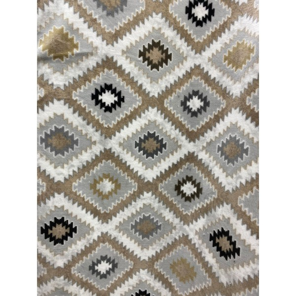 Özdem Home Armada Halı Örtüsü (Lastiksiz) - 230 x 270 cm - Krem - Kahverengi Salon & Oturma Odası Tekstili Fiyatı