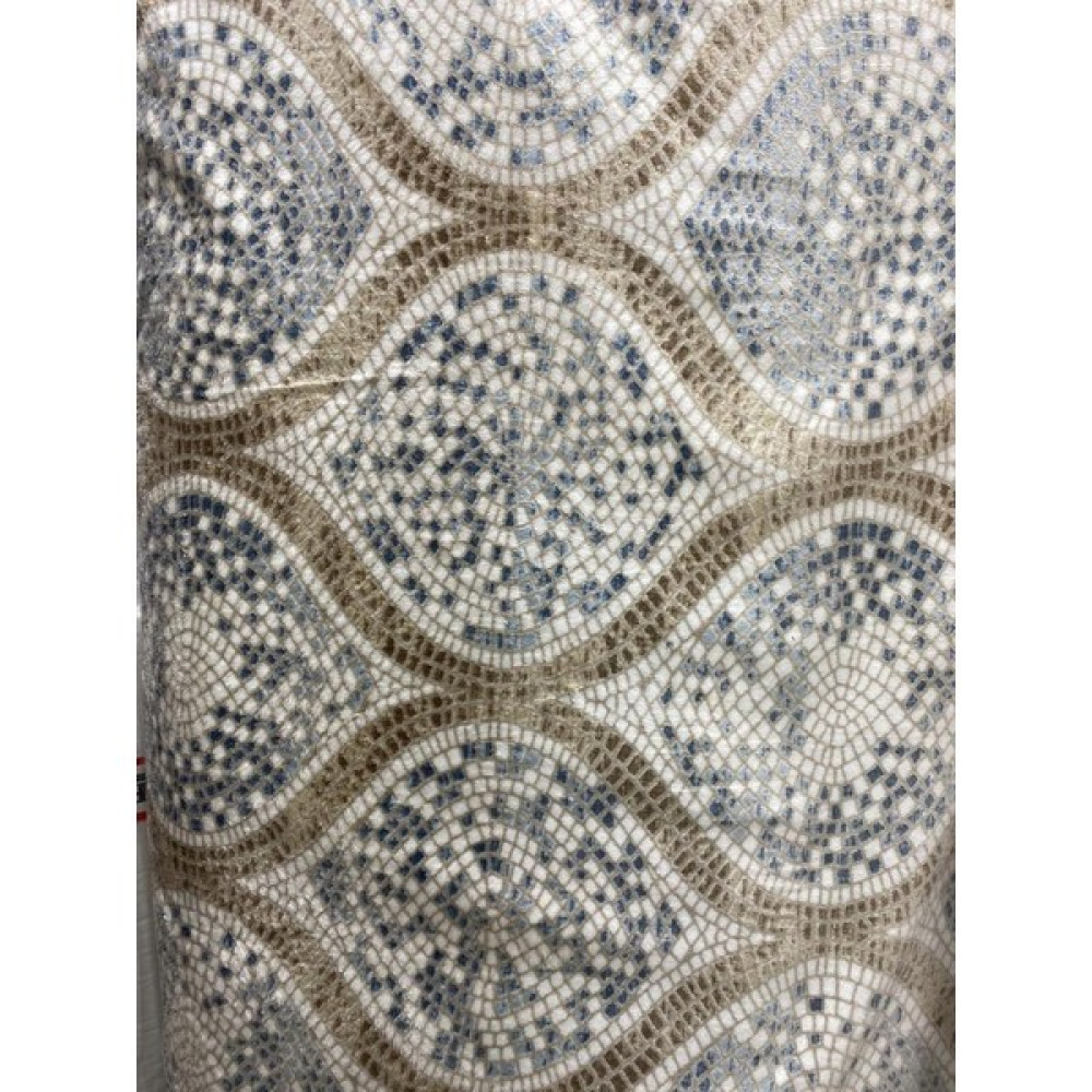 Özdem Home Armada Metre Kesim Halı Örtüsü (Lastiksiz) 6 M2 (230X330) - Mavi - 230 x 330 cm Salon & Oturma Odası Tekstili Fiyatı