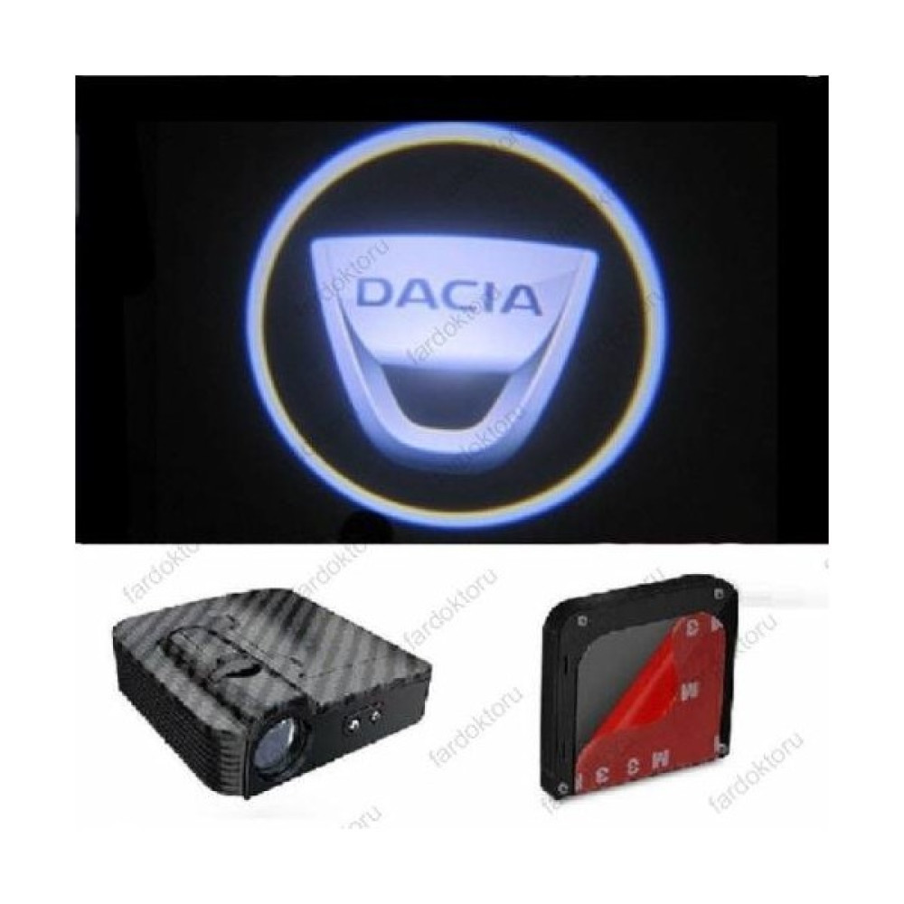 Özdemir Aksesuar Dacia Kapı Altı Işıklı LED Logo Pilli Ledli Lambalar Fiyatı