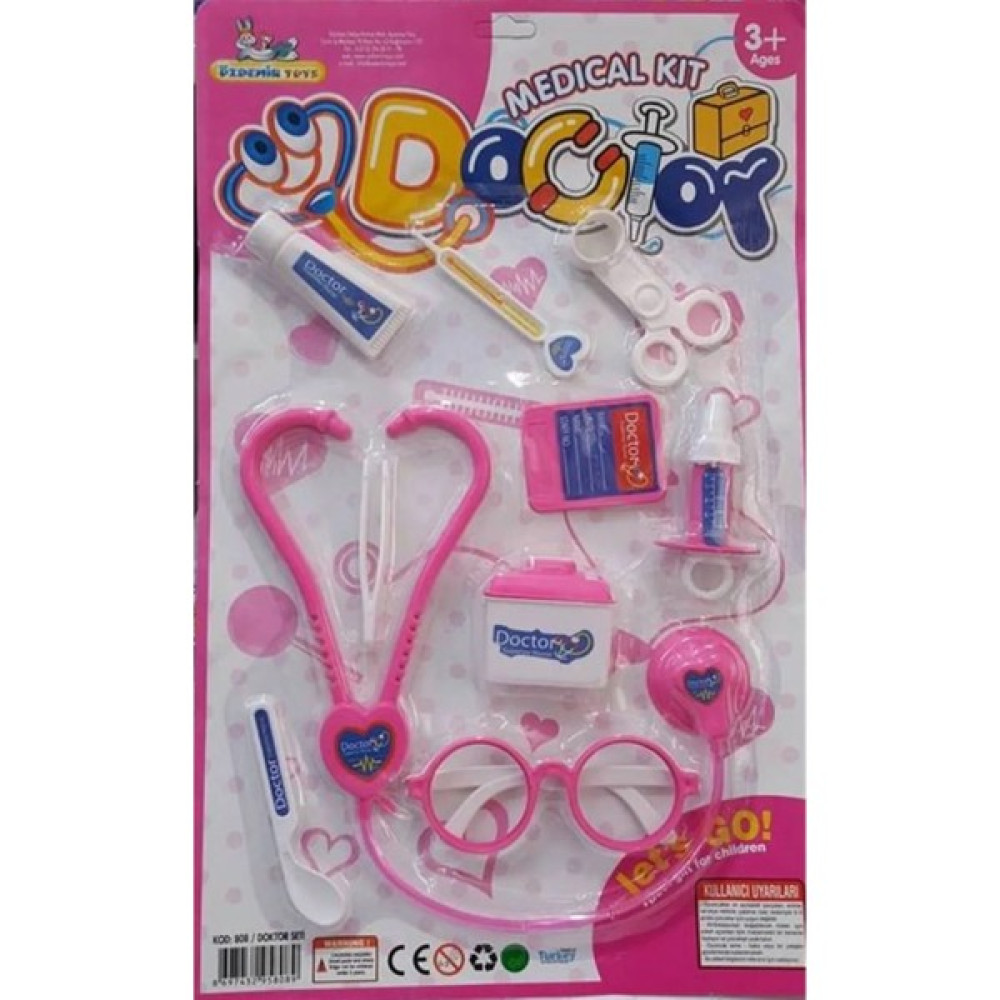 Özdemir Toys Kız Çocuk Oyuncak Doktor Seti (Pembe) Oyun Seti Fiyatı