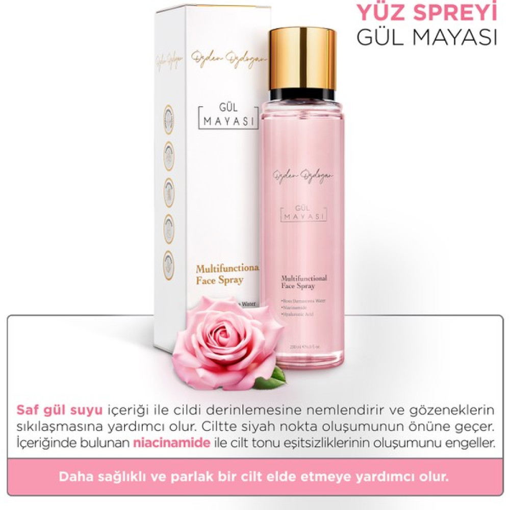 Özden Özdoğan Gül Mayası Aydınlatıcı Tonik 200 ml Cilt Temizleme ve Peeling Fiyatı