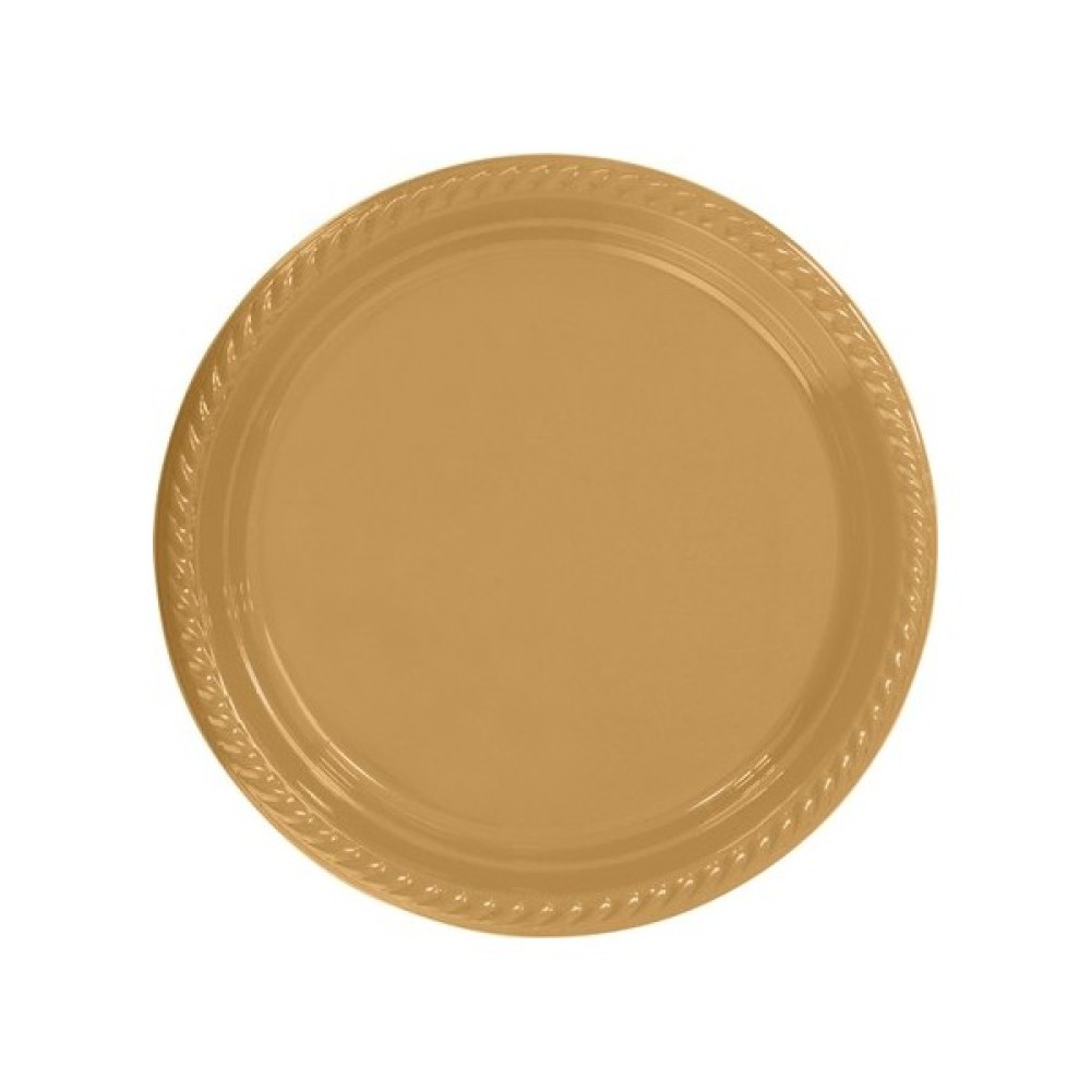 Özder İletişim Parti Aksesuar Gold Plastik Tabak 22 cm 25LI - Renkli Oto Boyaları Fiyatı