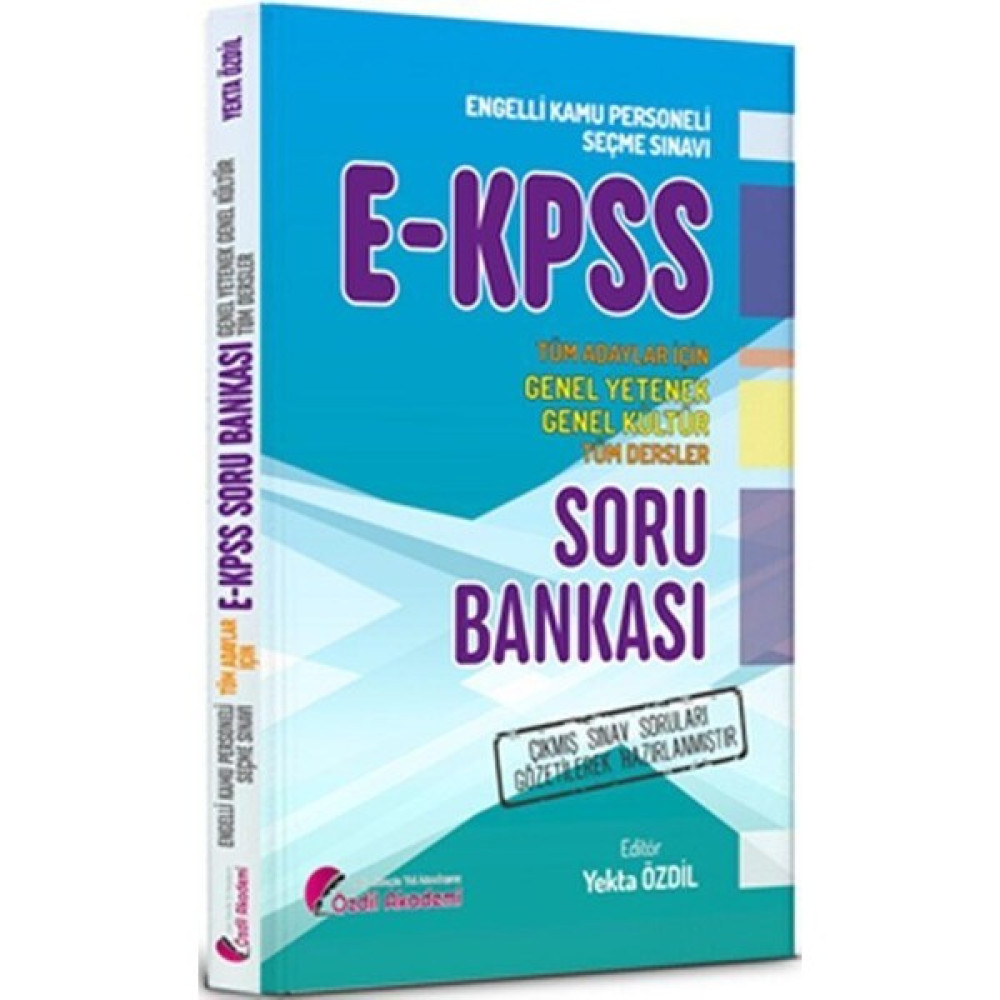 Özdil Akademi EKPSS Tüm Dersler Soru Bankası KPSS Fiyatı