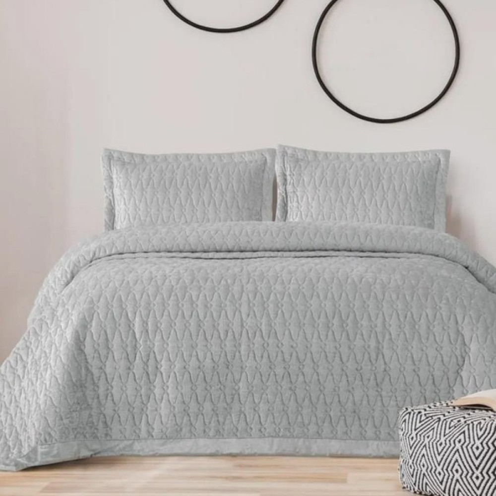 Özdilek Art Deco Tek Kişilik Yatak Örtüsü - 180 x 240 cm - Gri Yatak Örtüsü Fiyatı