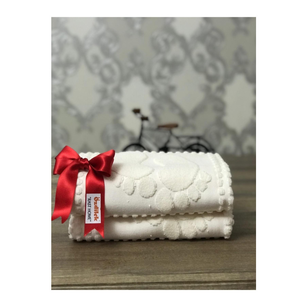 Özdilek Banyo Ayak Havlusu 2li(Krem) Banyo Havlusu Fiyatı