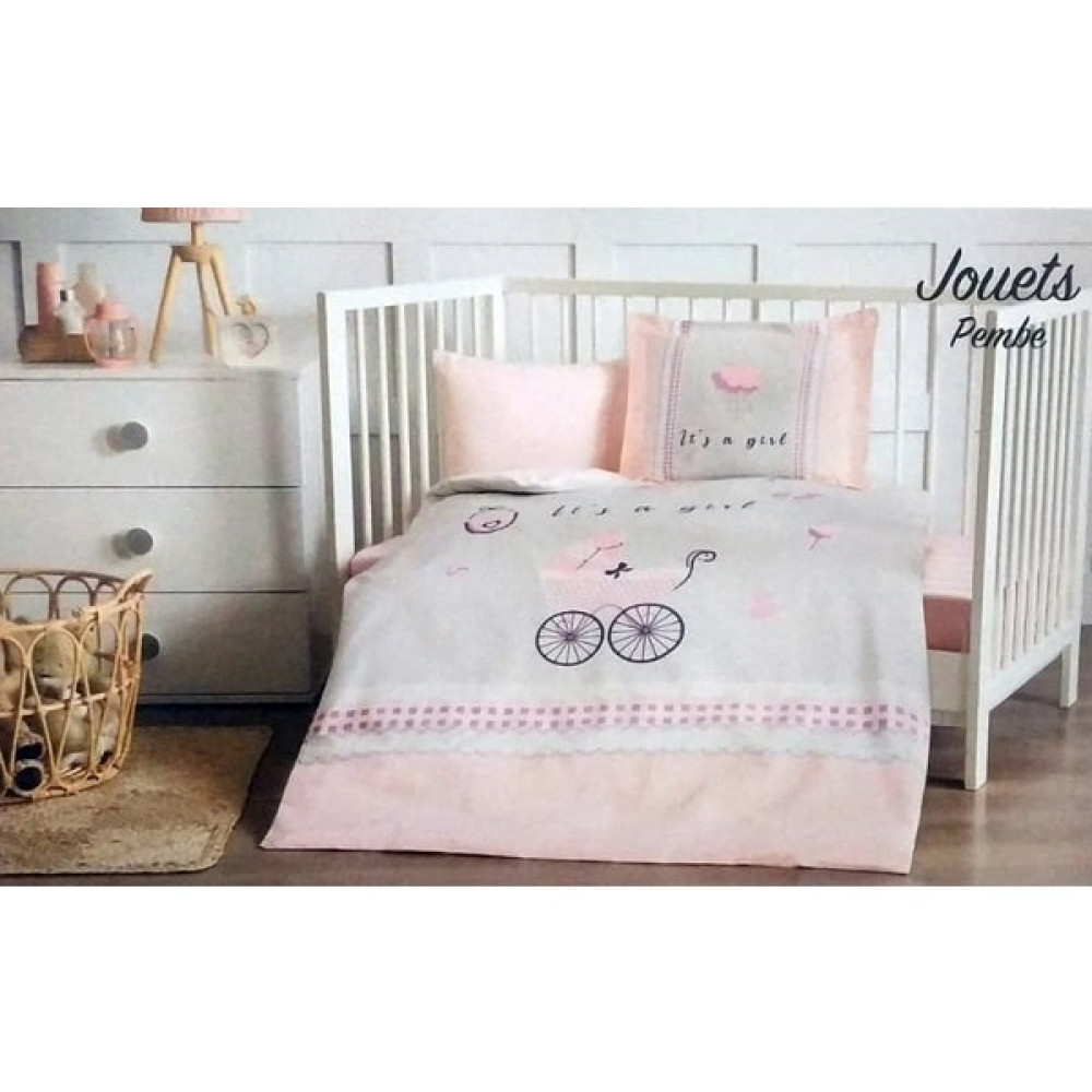 Özdilek Bebek Nevresim Takımı Jouets Pembe - 100 x 150 cm Bebek Nevresim Takımı Fiyatı