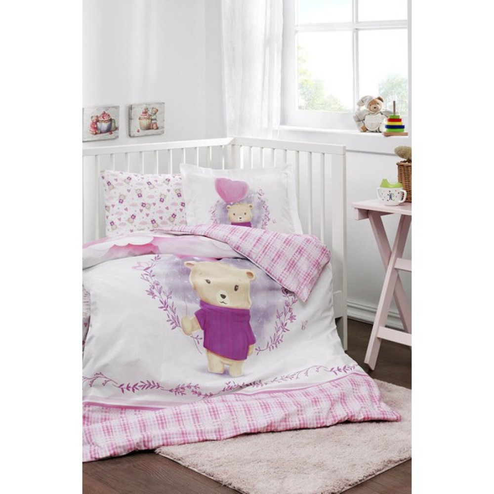 Özdilek Bebek Nevresim Takımı Purple Lover Bebek Nevresim Takımı Fiyatı