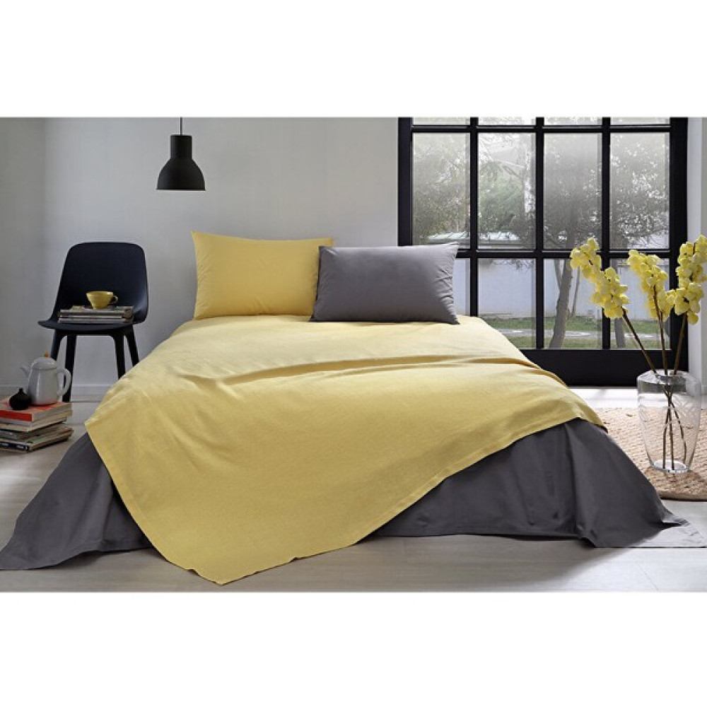 Özdilek Colormix Tek Kişilik Pike Takımı - Hardal Pike & Pike Takımı Fiyatı
