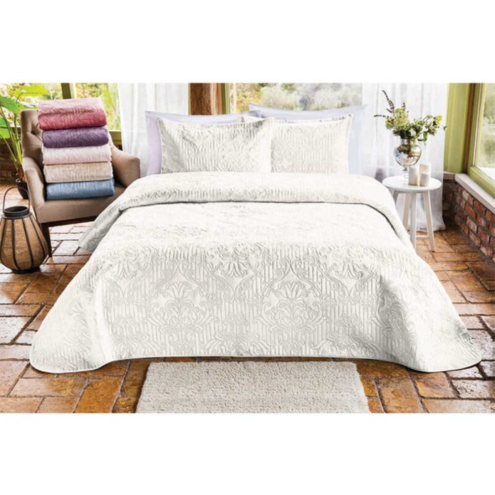 Özdilek Flair Yatak Örtüsü Tek Kişilik Krem - 180 x 230 cm Yatak Örtüsü Fiyatı