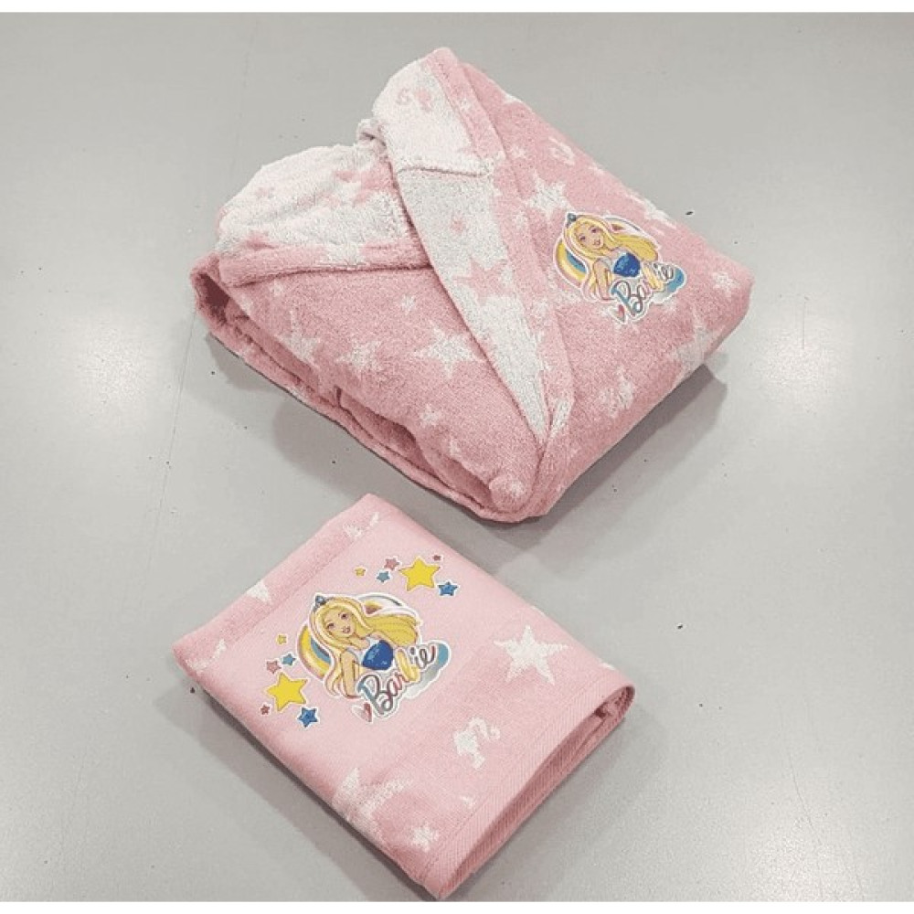 Özdilek Free Set Barbıe Star Pembe 5-6 Yaş - 5 - 6 Yaş Bornoz Fiyatı