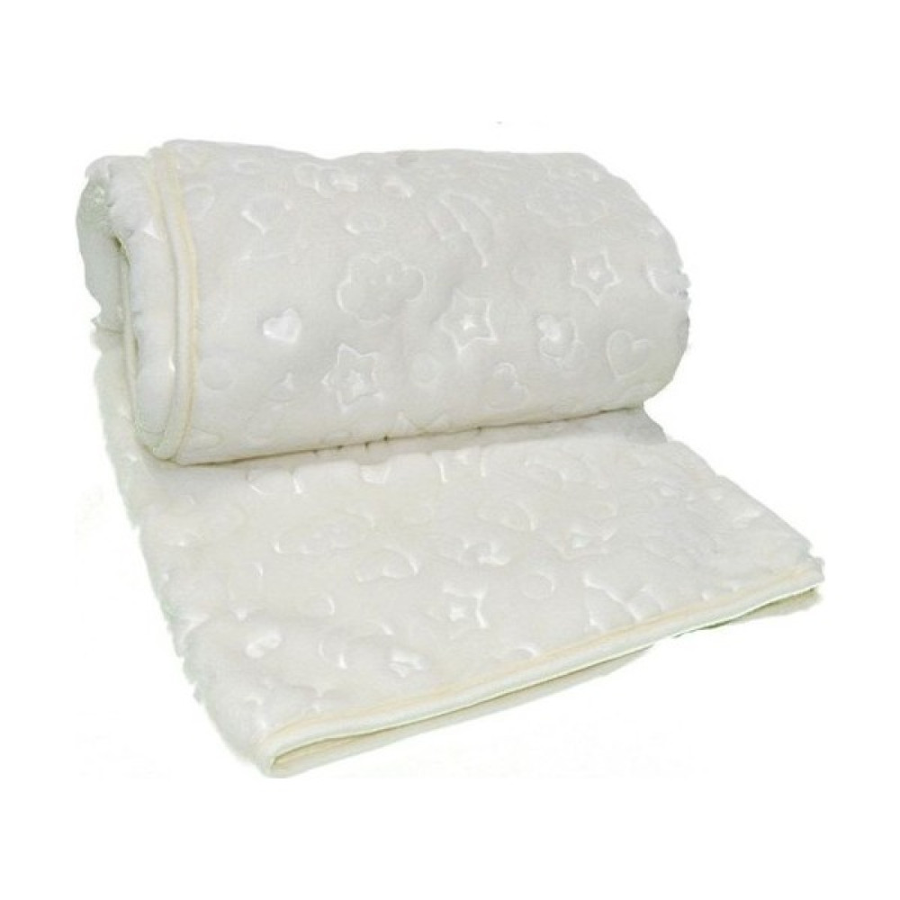 Özdilek - Krem Peluş Bebek Battaniyesi |100X120 Bebek Battaniyesi Fiyatı