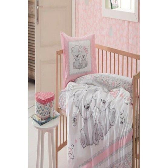 Özdilek Rf Pembe Spring Time Bebek Nevresim Takımı