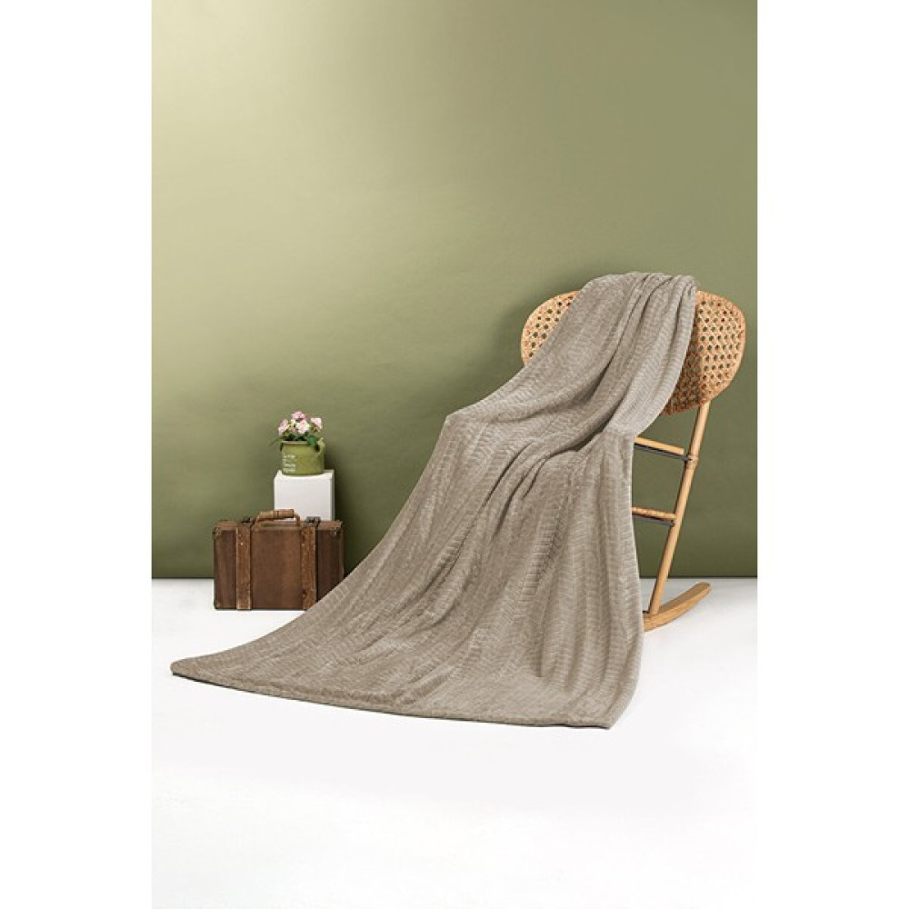 Özdilek Soft Line Tek Kişilik Battaniye 150X220 - Bej - 150 x 220 cm Battaniye Fiyatı