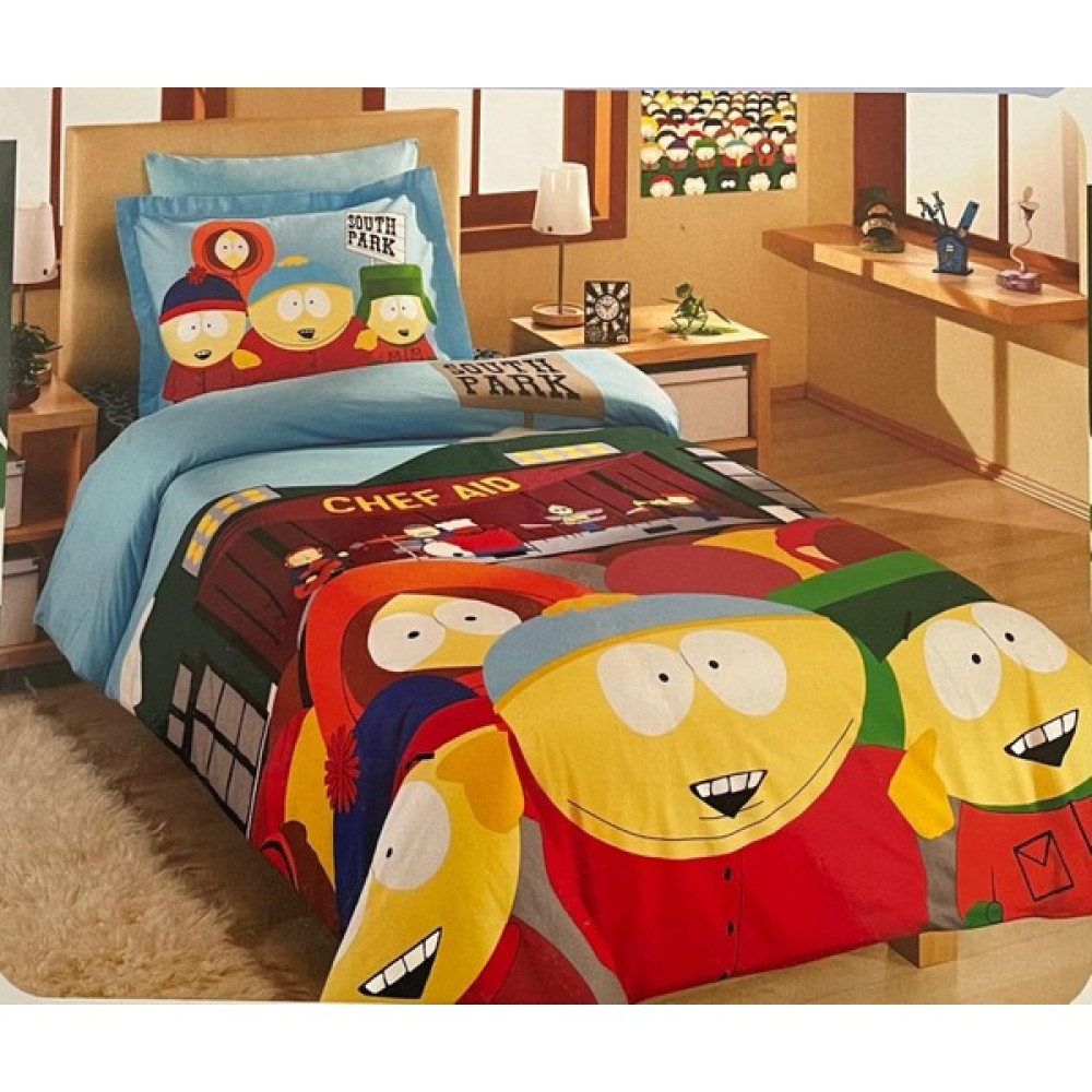 Özdilek South Park Tek Kişilik Nevresim Takımı Ranforce - 160 x 220 cm - Renkli Bebek Nevresim Takımı Fiyatı