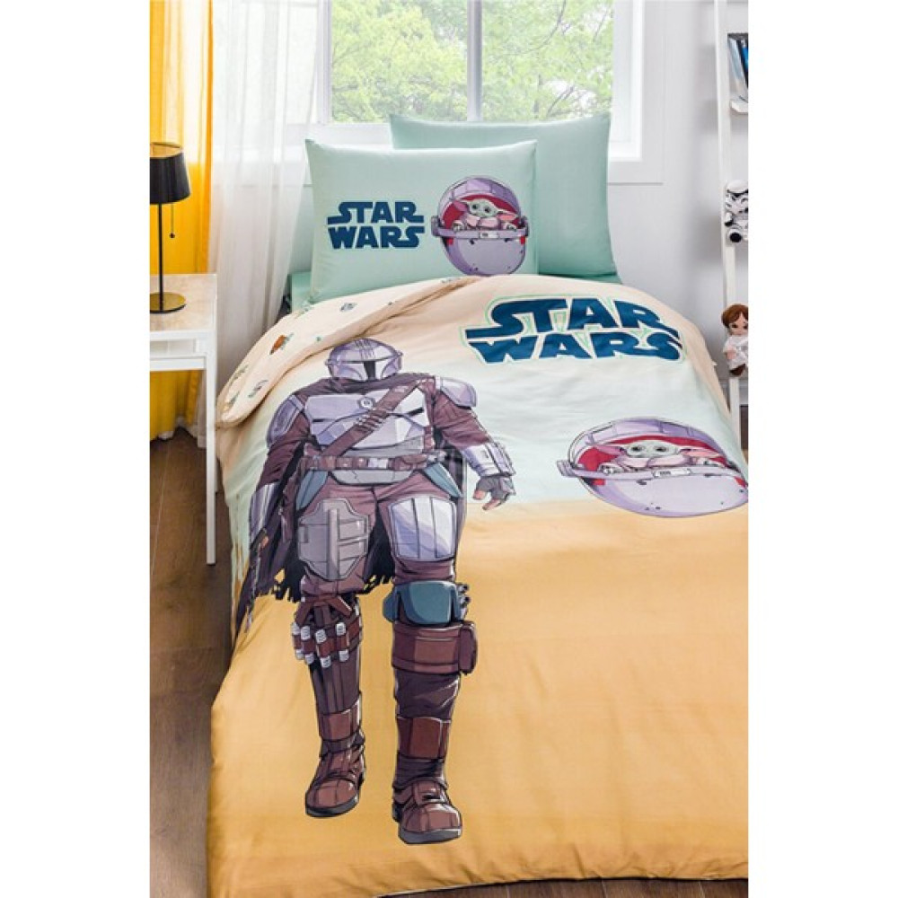 Özdilek Starwars Mandalorian Tek Kişilik Disney Lisanslı Lastikli Fitted Çarşaf Çocuk Nevresim Tak Oto Boyaları Fiyatı