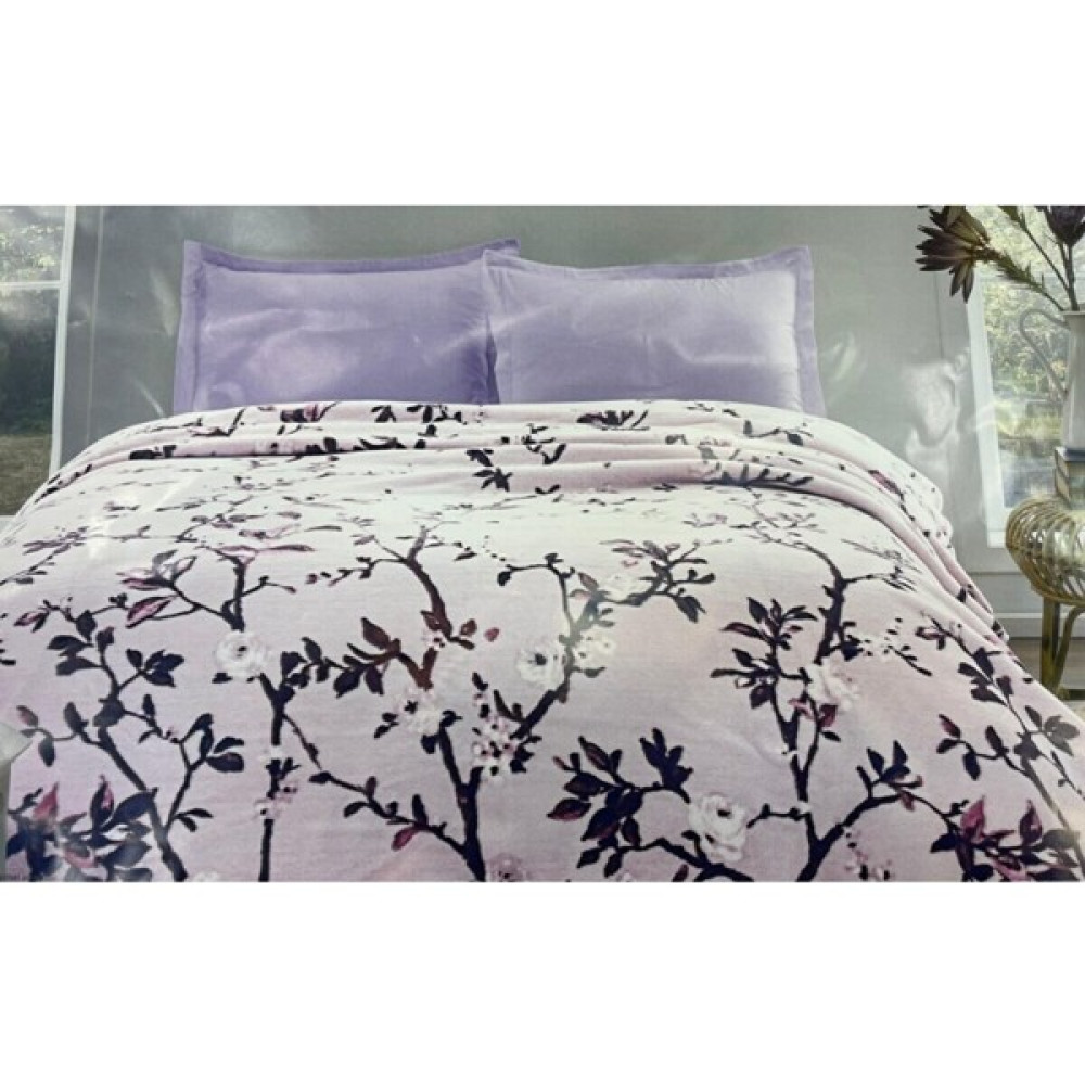 Özdilek Tek Kişilik Battaniye Ivy Rose - 155 x 215 cm - Lila Battaniye Fiyatı