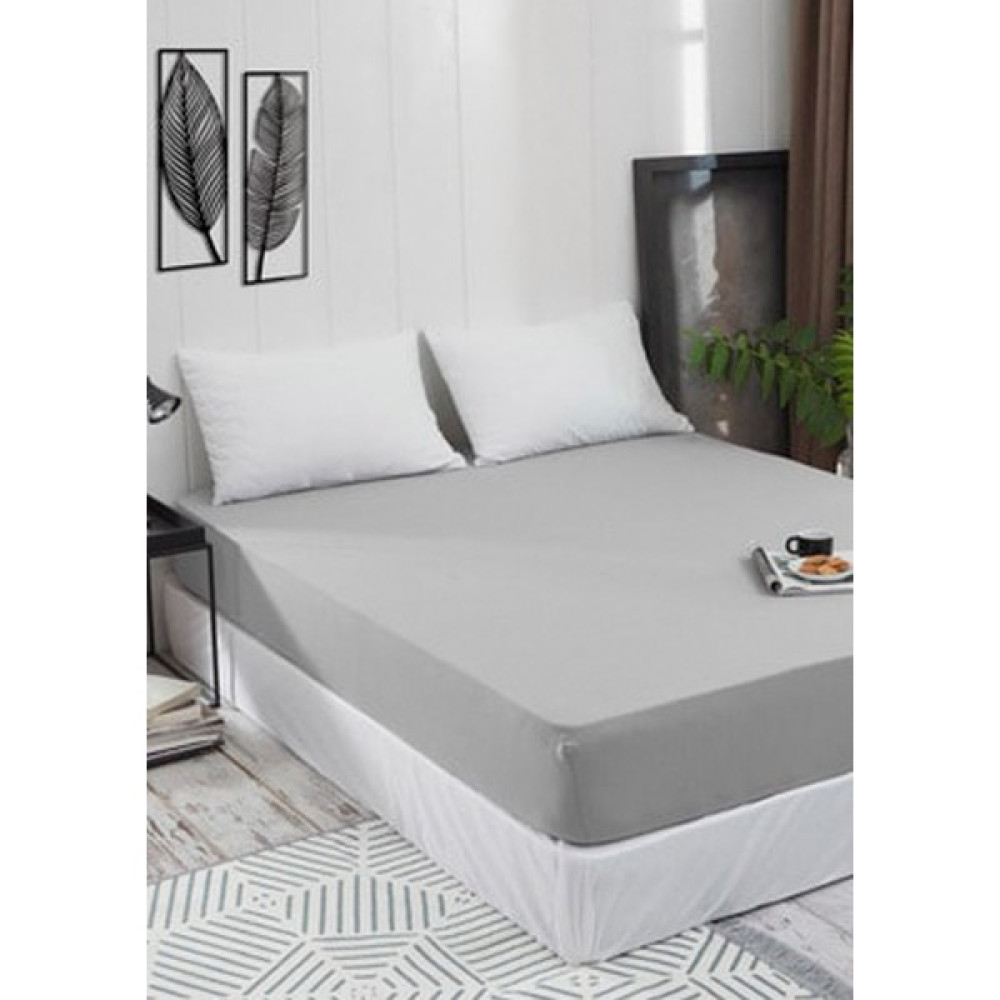 Özdilek Tek Kişilik Çarşaf Fitted Yastıklı Ranforce Trendy Gri 100X200 Çarşaf Fiyatı