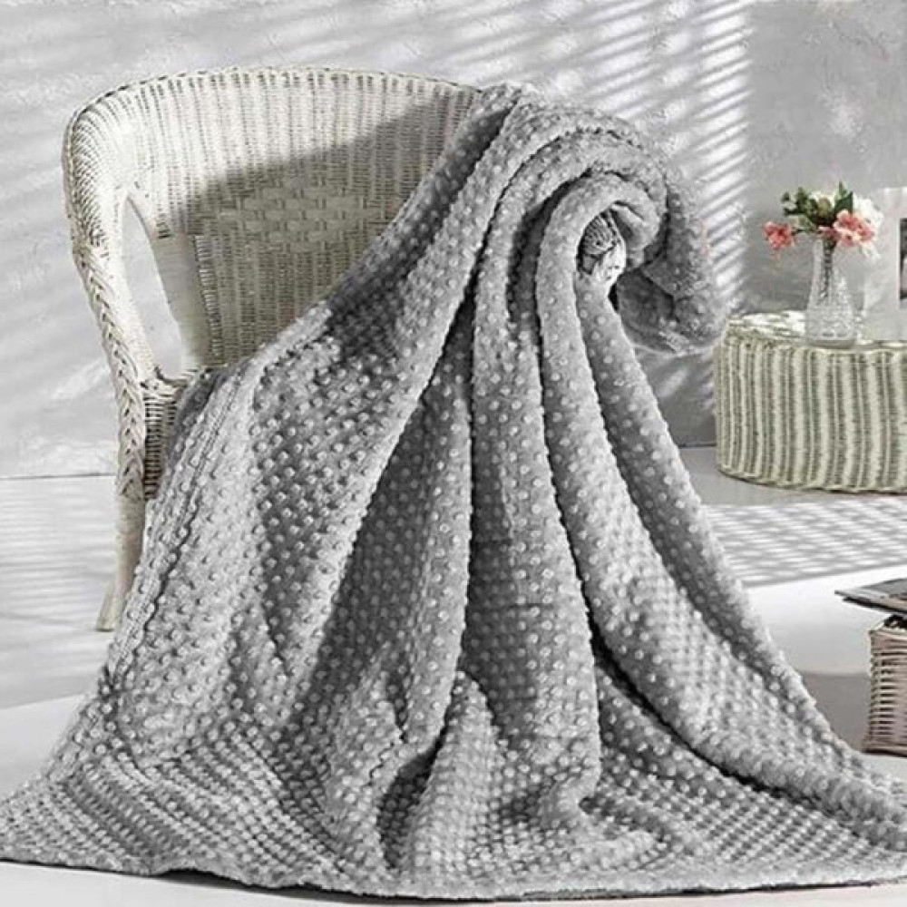 Özdilek Tomurcuk Battaniye Tek Kişilik Gri 160X220 - 160 x 220 cm Battaniye Fiyatı