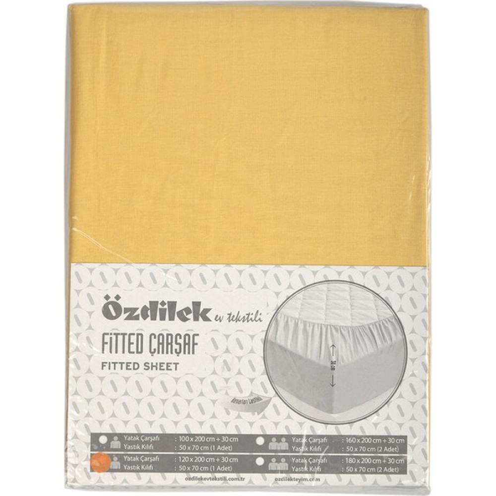 Özdilek Trendy Lastikli Fitted Çarşaf 120X200+30 - 120 x 200 cm Çarşaf Fiyatı