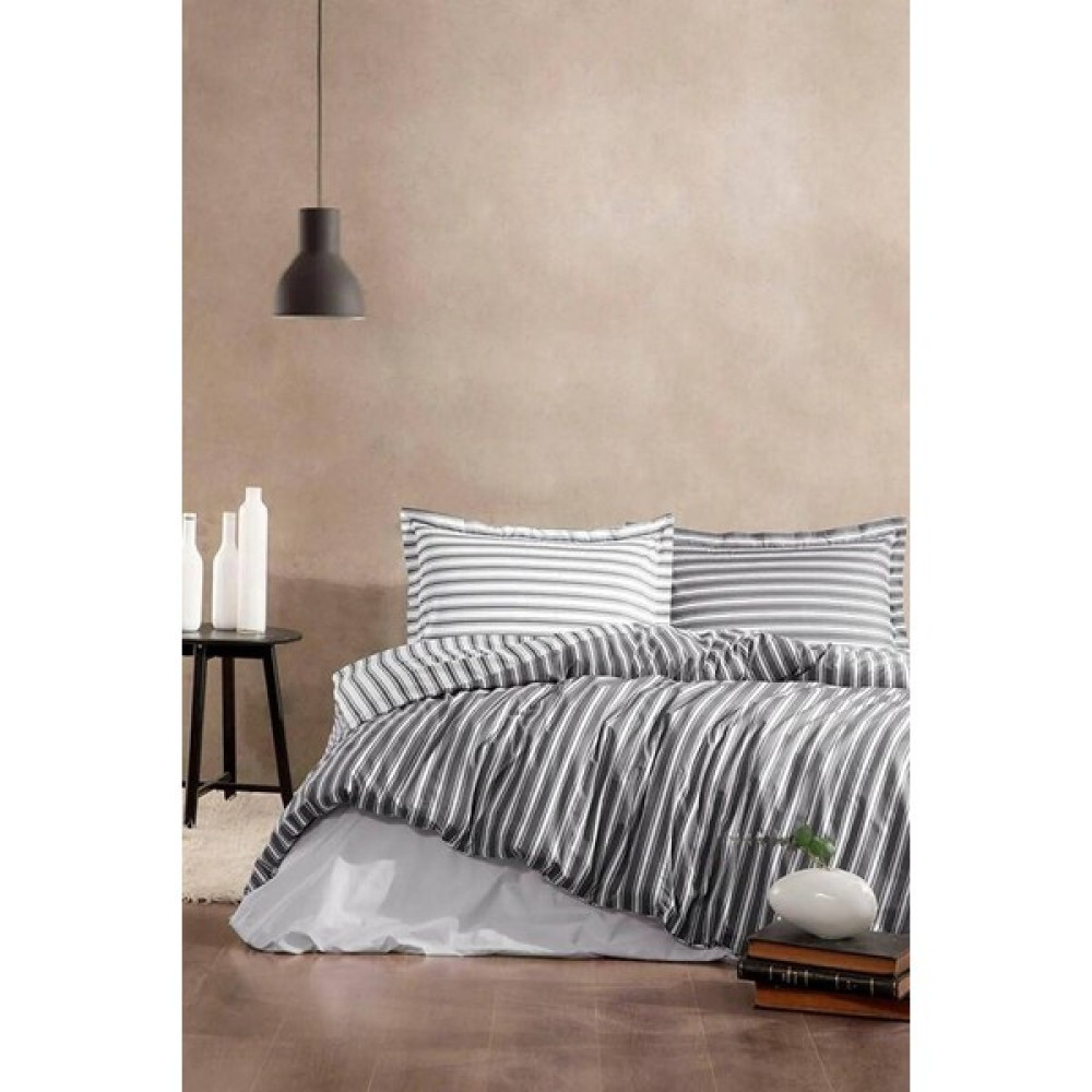Özdilek Trioline Çift Kişilik Nevresim Takımı Antrasit - 200 x 220 cm Nevresim Takımı Fiyatı