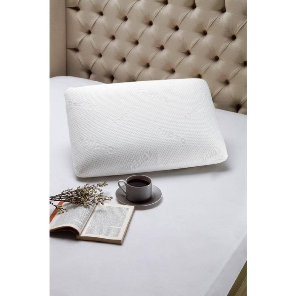 Özdilek Visco Ortopedik Tombul Yastık 60X40+15 - 60 x 40 cm - Beyaz Yastık Fiyatı
