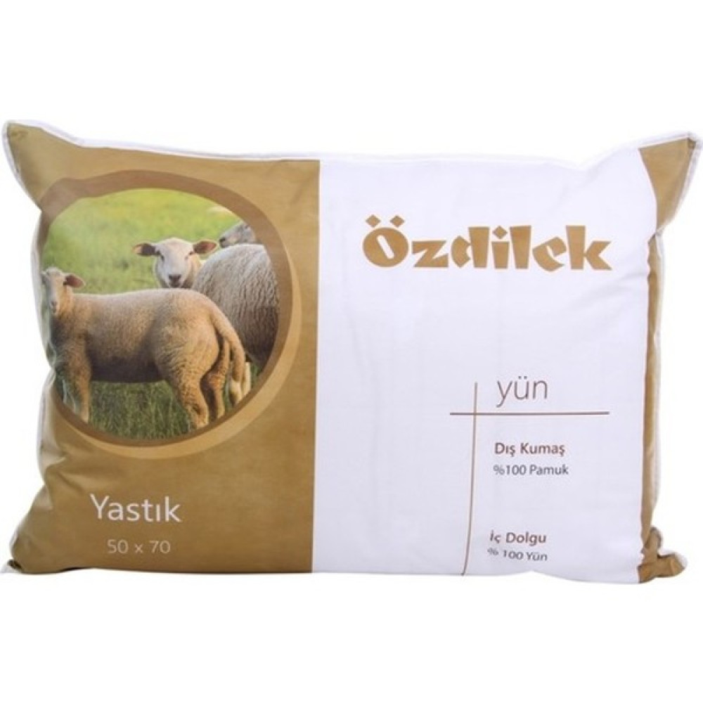 Özdilek Yastık Yün 50 x 70 cm Özdilek - 50 x 70 cm - Beyaz Yastık Fiyatı