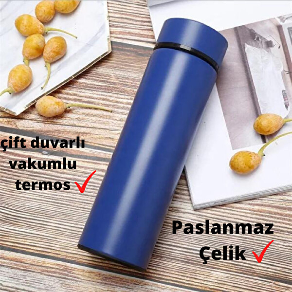 Ozdusk Kompakt Termos Bardak Matara Suluk Paslanmaz Çelik Termos 500ML Kamp Mutfağı Fiyatı