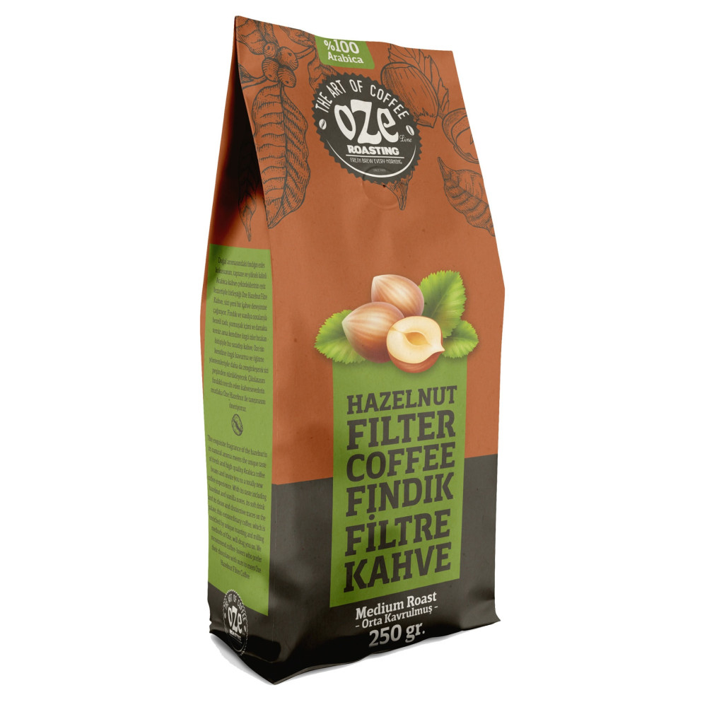Oze Fındık Aromalı Filtre Kahve 250g French Press Beden Kahve Fiyatı