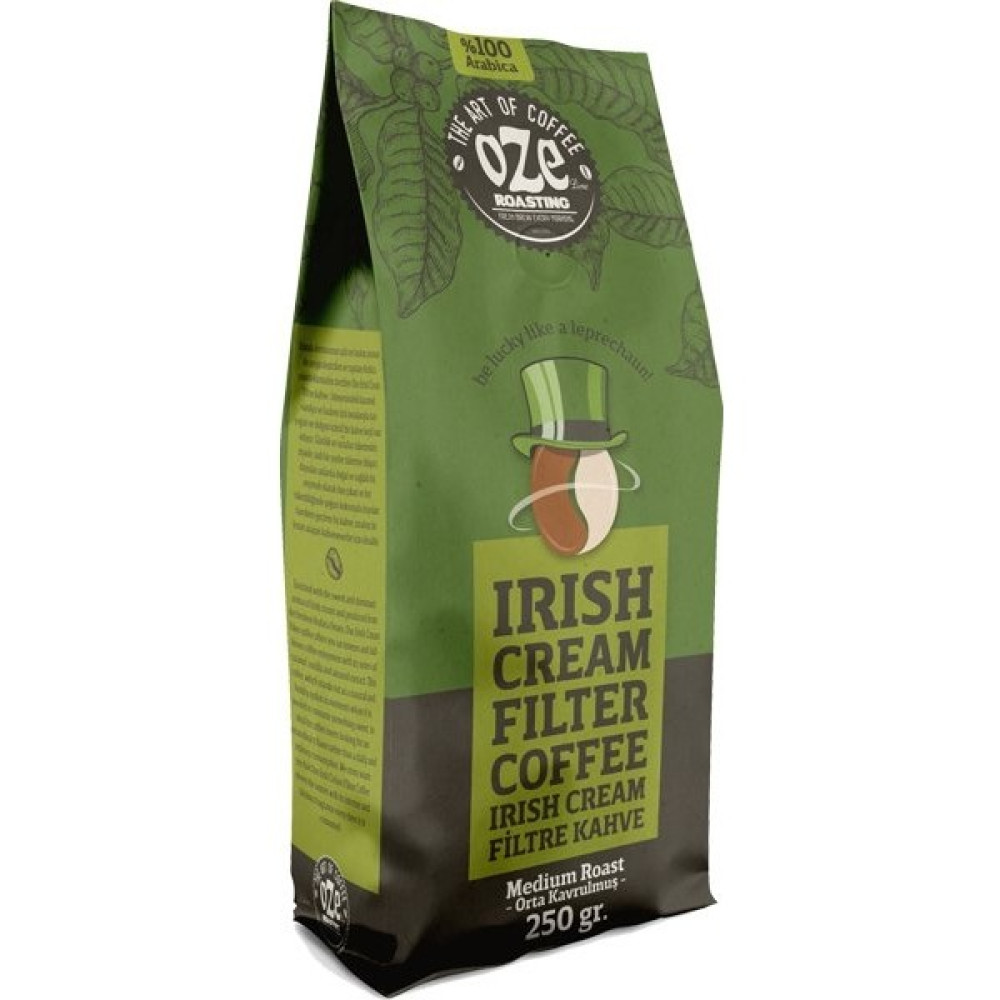 Oze Irish Cream Aromalı Filtre Kahve 250G - 250 gr - Çekirdek (Öğütülmemiş) Kahve Fiyatı