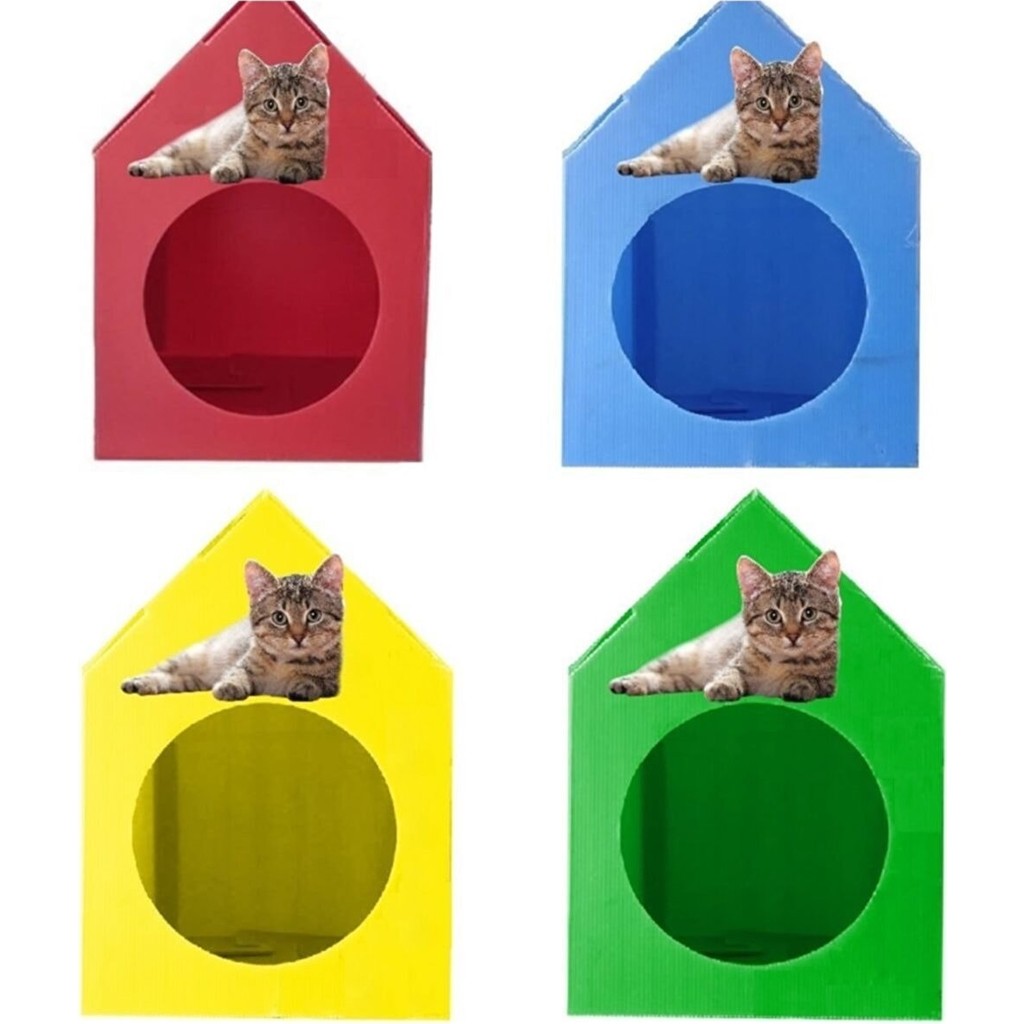 Özekim Su Geçirmez Plastik Kedi Evi 4'lü Evcil Hayvan Ürünleri Fiyatı