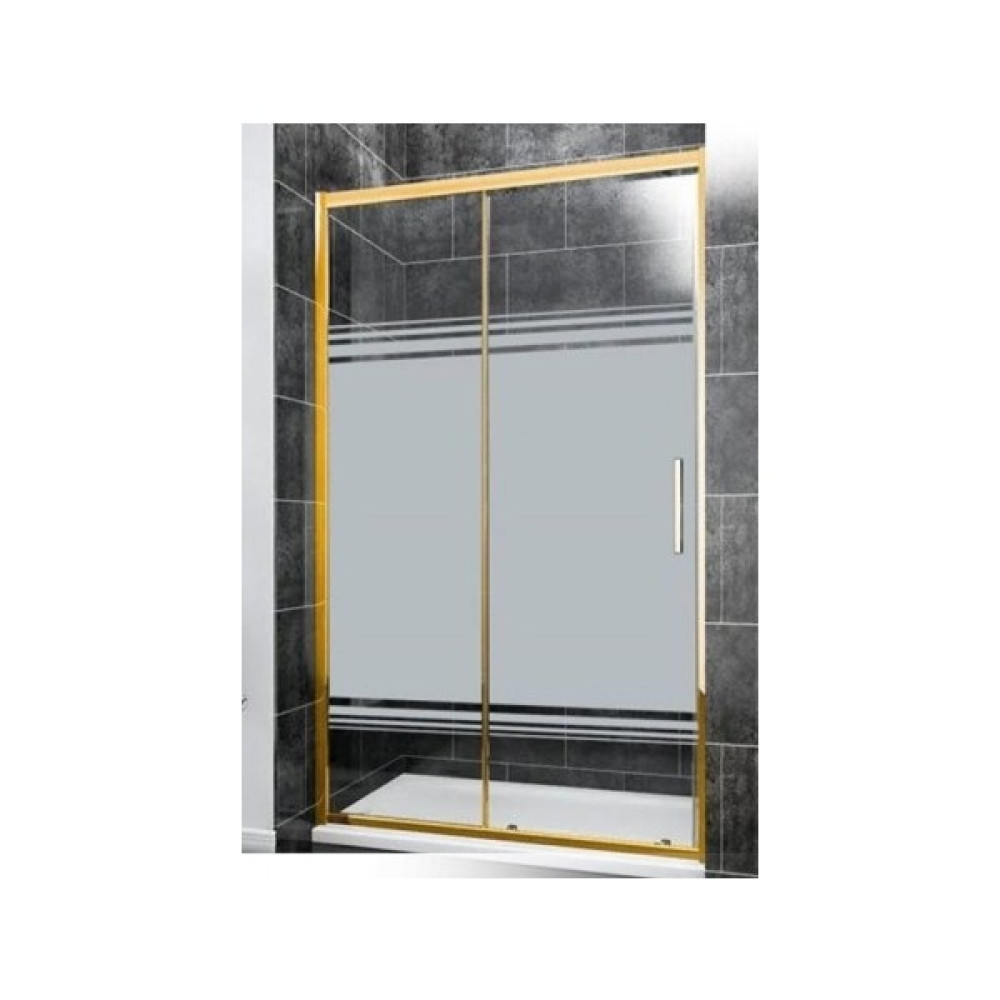 Özel Duş Özelduş 100-130 cm Olcunuzde H180 Gold 5mm Desenli Cam Duşakabin (Teknesiz) Oto Boyaları Fiyatı
