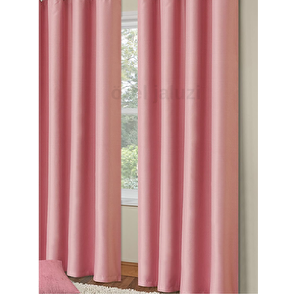 Özel Jaluzi 1. Kalite Pembe Blackout (karartma) Pilesiz Güneşlik %100 Işık Geçirmez (539) 260x250 cm Fon Perde Fiyatı