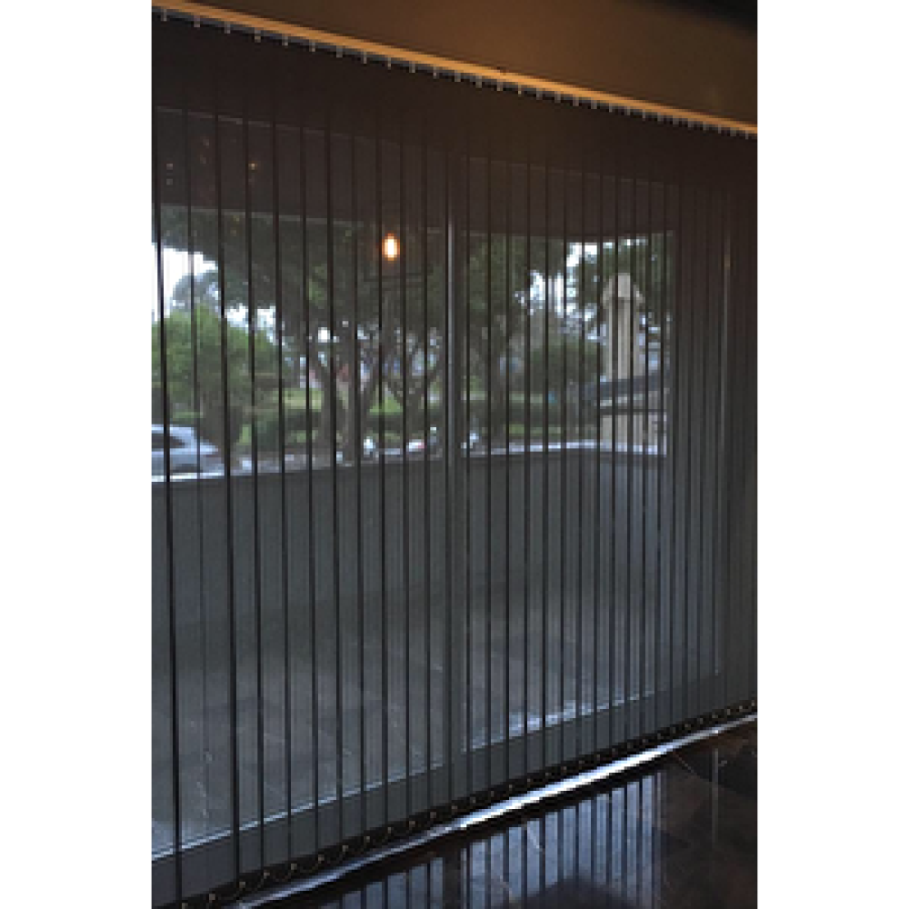 Özel Jaluzi Antrasit Screen Kumaş Dikey Perde Döndürülebilen Tam Açık Ya Da Tam Kapalı Screen Kumaş Dikey 170x150 cm Jaluzi Perde Fiyatı