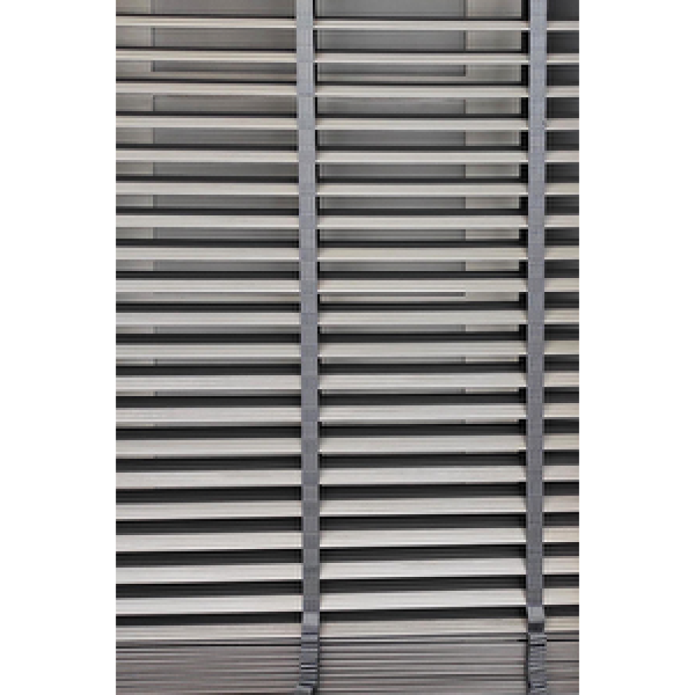 Özel Jaluzi Gri 50 Mm Ahşap Görünümlü Jaluzi 240x240 cm Jaluzi Perde Fiyatı