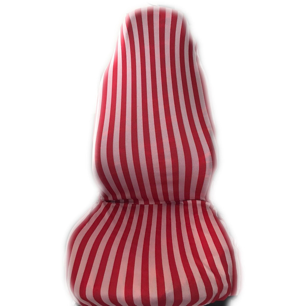 Özel Oto Aksesuar Cizgili Koltuk Kılıfı Kırmızı Beyaz Zebra Tofaş Nostalji Servis Kılıfı Çizfili Furya Kırmızı Oto Koltuk Kılıfı Fiyatı