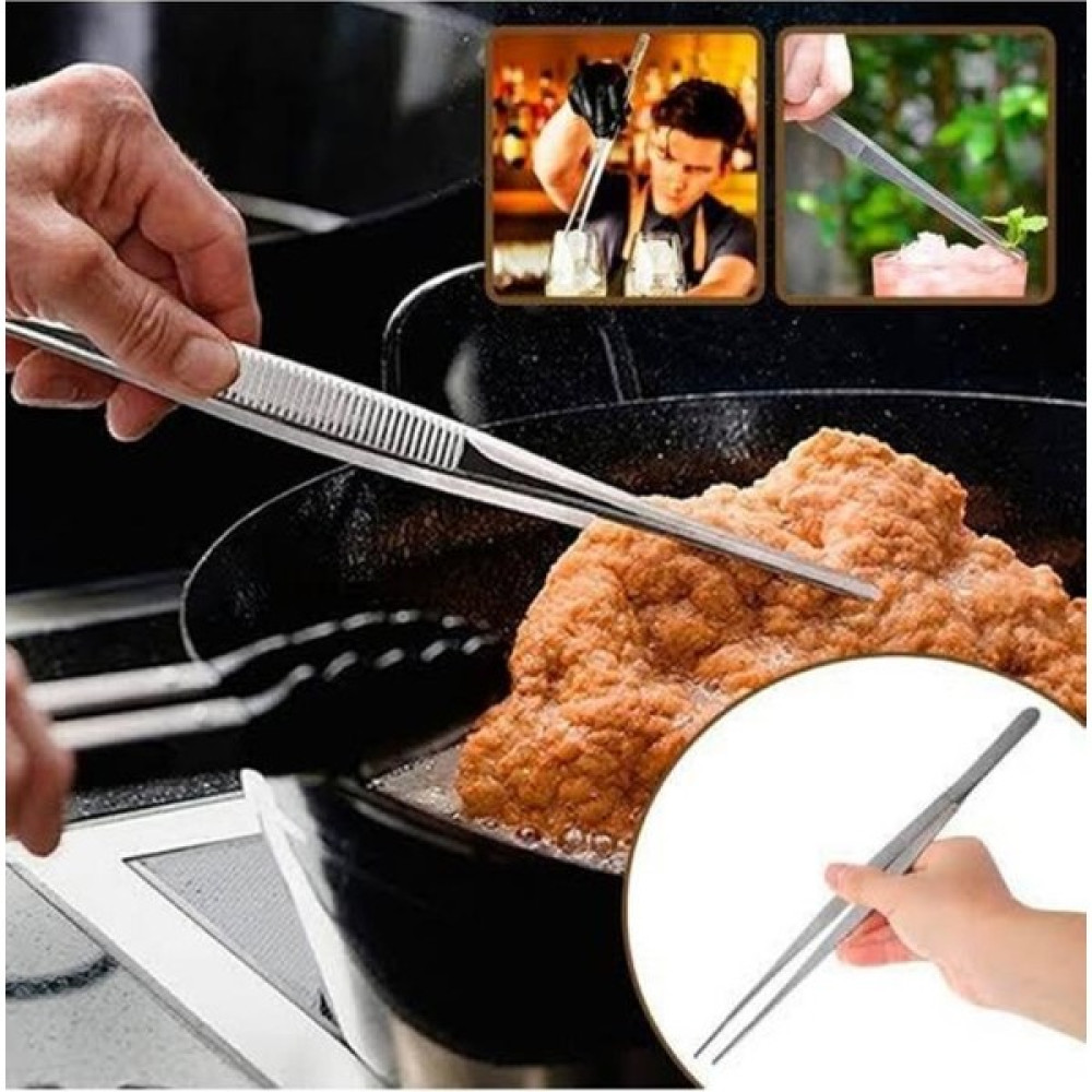 Özel Profesyonel Şef Cımbızı Şef 30 cm Barbekü Mangal Cımbızı - 1 Adet Mutfak Gereçleri Fiyatı