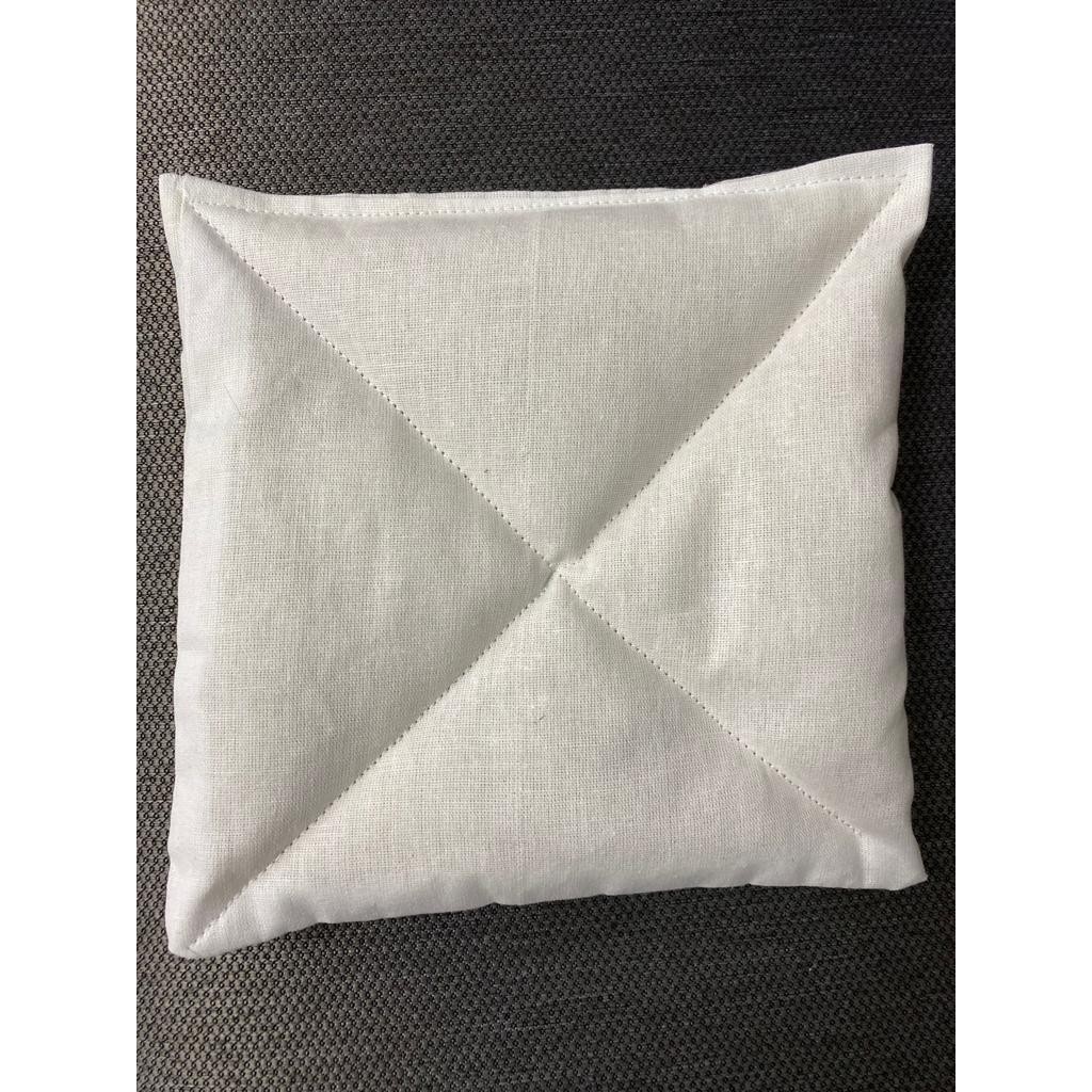 Özel Yıkanmamış Koyun Yünü Yastık - 15 x 15 cm - Beyaz Yastık Kılıfı Fiyatı