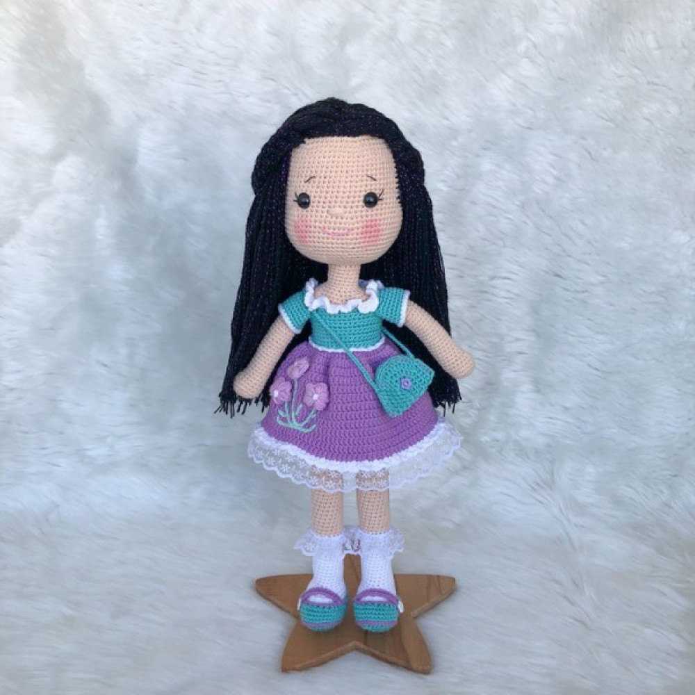 Özene Bezene Amigurumi Örgü Oyuncak Gülcan Bebek 46 cm Bebek Oyuncakları Fiyatı
