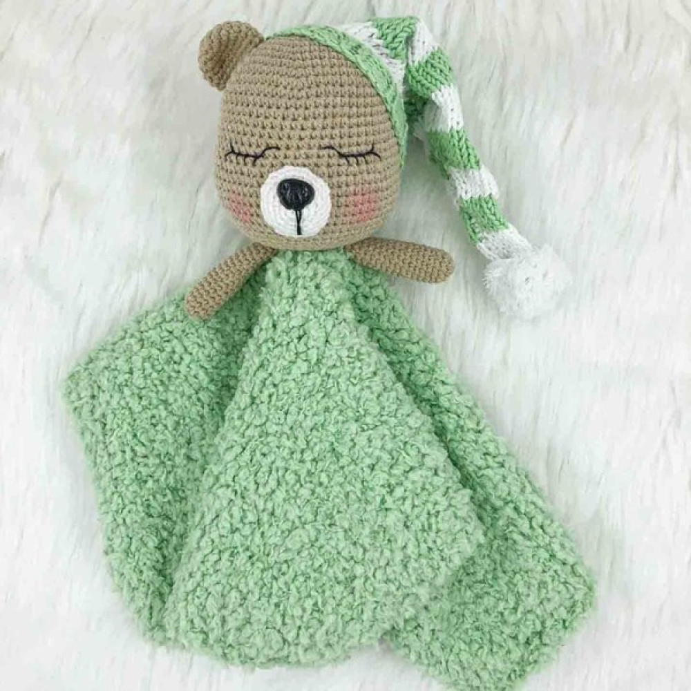 Özene Bezene Ayıcık Örgü Uyku Arkadaşı Model 11 (Amigurumi) Bebek Oyuncakları Fiyatı