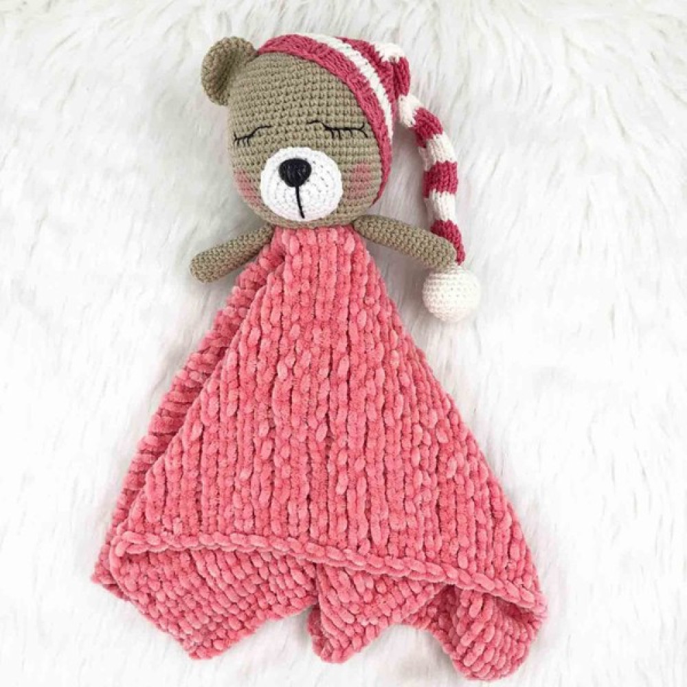 Özene Bezene Ayıcık Örgü Uyku Arkadaşı Model 4 (Amigurumi) Bebek Oyuncakları Fiyatı