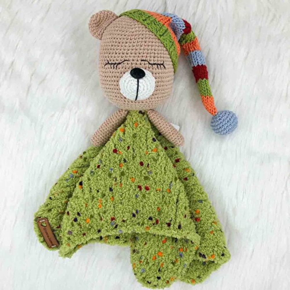 Özene Bezene Ayıcık Örgü Uyku Arkadaşı Model 6 (Amigurumi) Bebek Oyuncakları Fiyatı