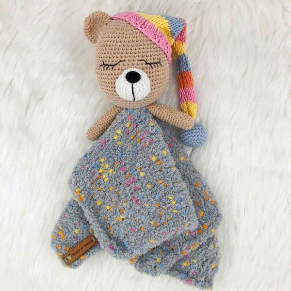Özene Bezene Ayıcık Örgü Uyku Arkadaşı Model 9 (Amigurumi) Bebek Oyuncakları Fiyatı