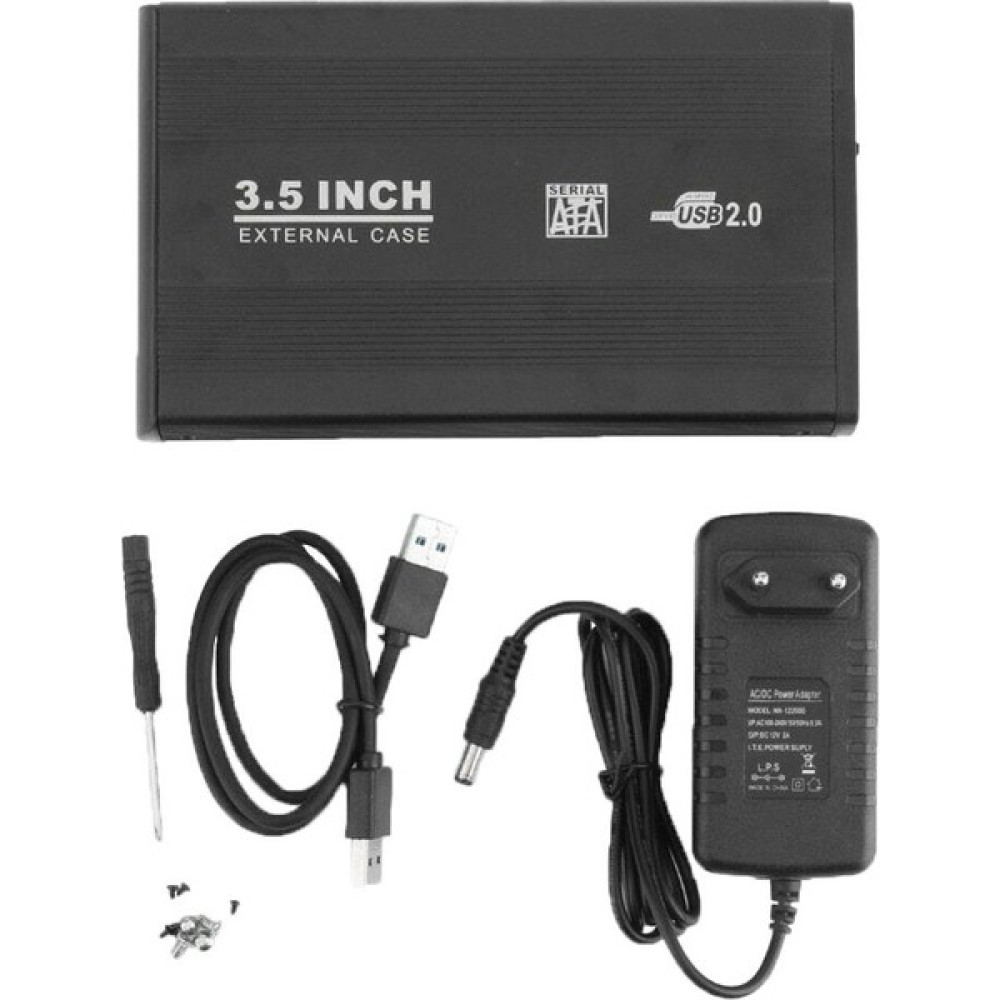 Özentek 3.5" HDD Sata Harddisk Kutusu-Usb 2.0 Masaüstü Pc Disk HDD Kutusu - Siyah HDD Kutuları Fiyatı