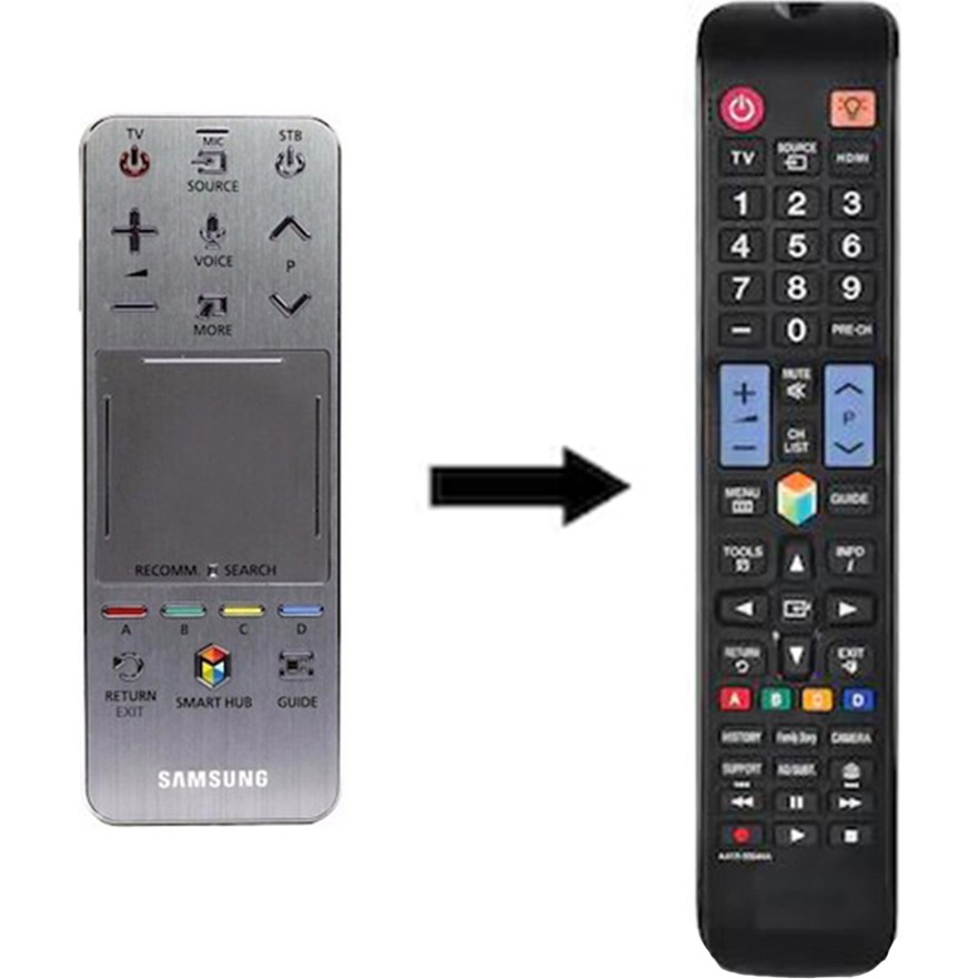 Özentek Samsung LED Smart Tv Sihirli AA59-00759A Yedek Kumandası - Siyah TV Aksesuarları Fiyatı