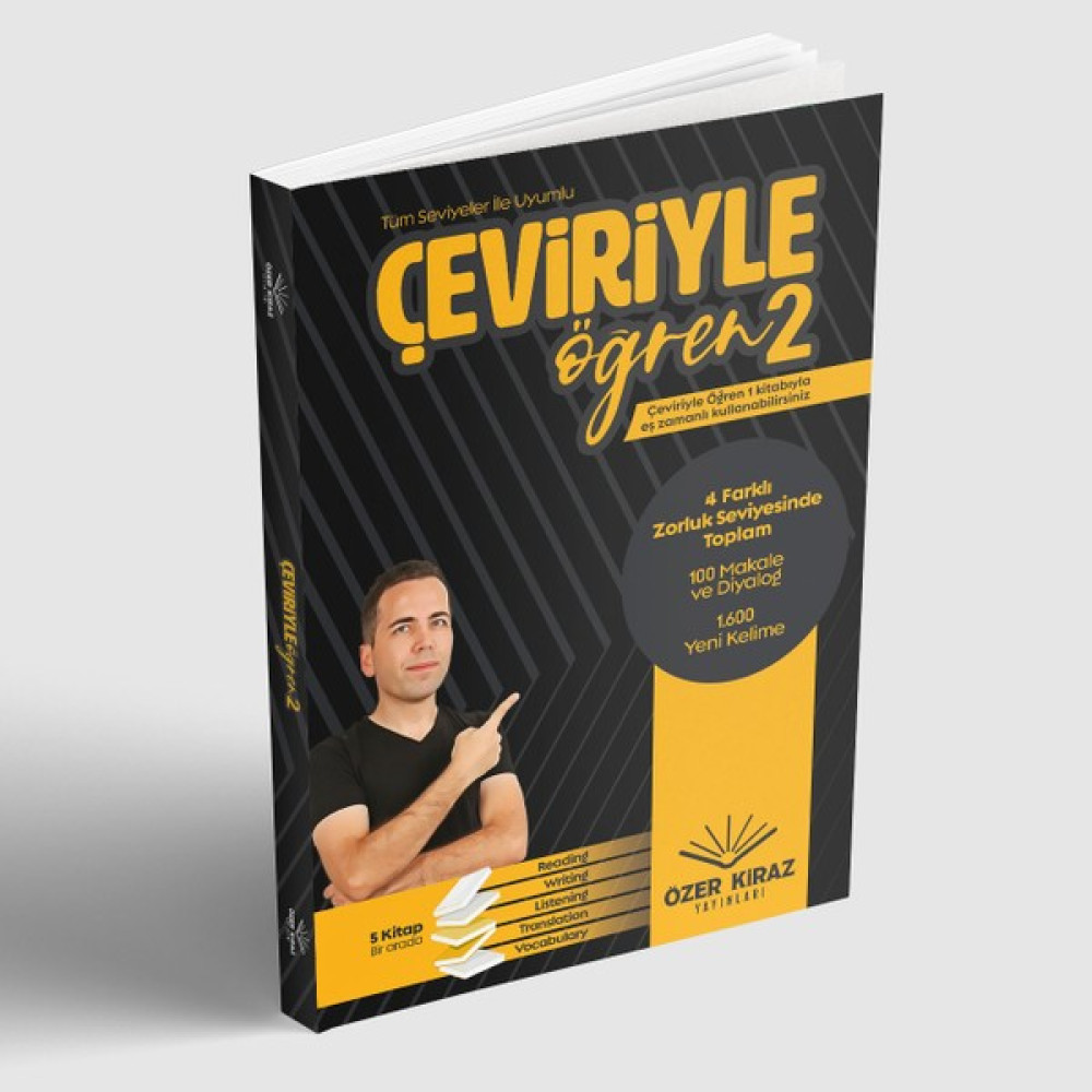 Özer Kiraz Yayınları Çeviriyle Öğren 2 Yabancı Dil Öğretici Kitaplar ve Eğitim Setleri Fiyatı