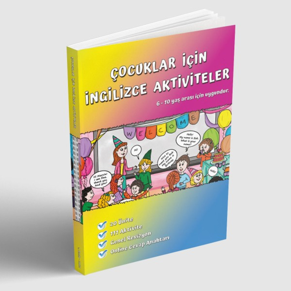 Özer Kiraz Yayınları Çocuklar İçin İngilizce Aktiviteler Yabancı Dil Öğretici Kitaplar ve Eğitim Setleri Fiyatı