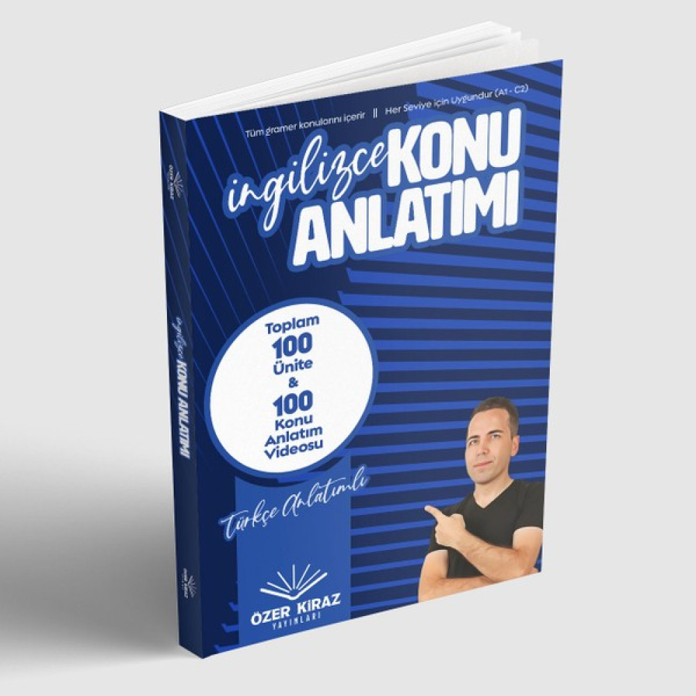 Özer Kiraz Yayınları İngilizce Konu Anlatımı Yabancı Dil Öğretici Kitaplar ve Eğitim Setleri Fiyatı