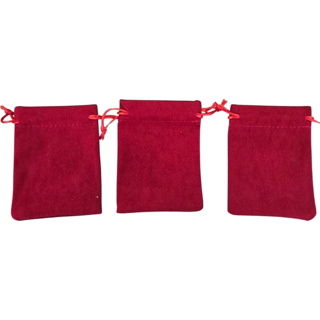 Özer Kutu Süet & Kadife Duble Kese Kırmızı 10 Adet 9X12 cm Takı, Altın Kesesi (Ipli & Büzgülü) - 9 x 12 cm SSD / Solid State Drive Fiyatı